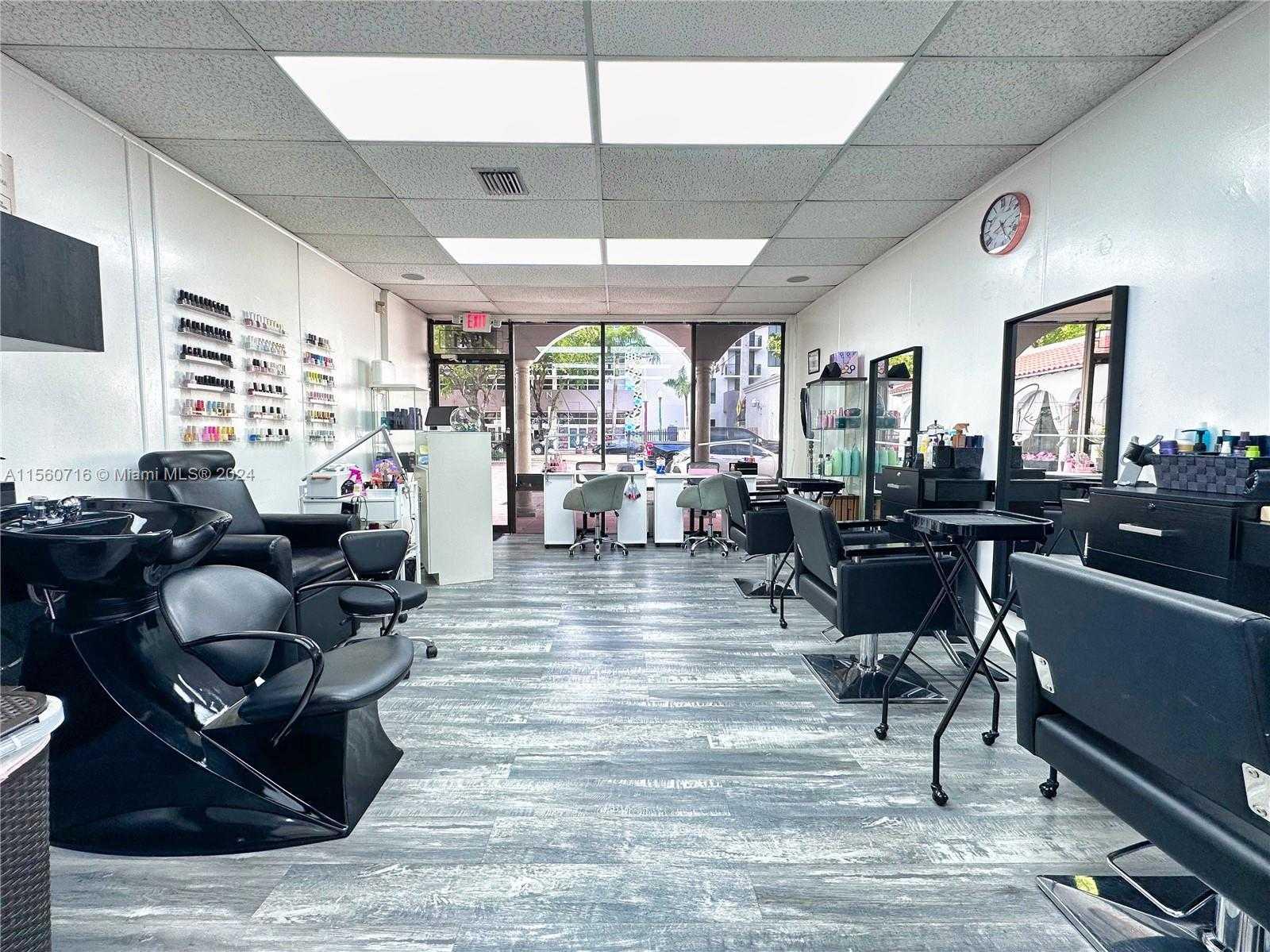 Full-Service Beauty Salon For Sale on 8th Street in Miami, Miami, barber/beauty,  for sale, Sandra Benkahla, The 305 Agency