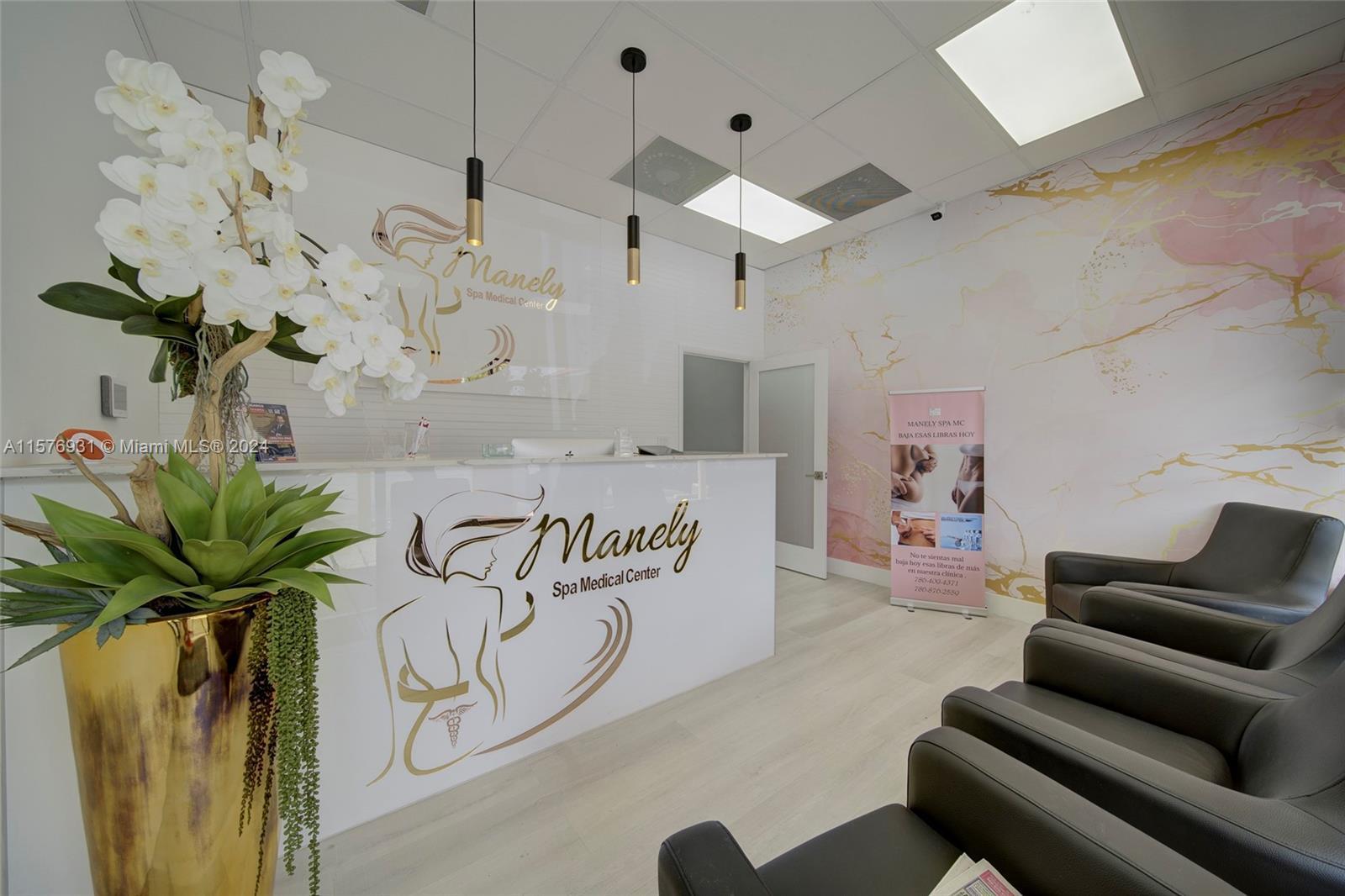 Full Service Medical Spa in Sweetwater by FIU, Miami, barber/beauty,  for sale, Sandra Benkahla, The 305 Agency